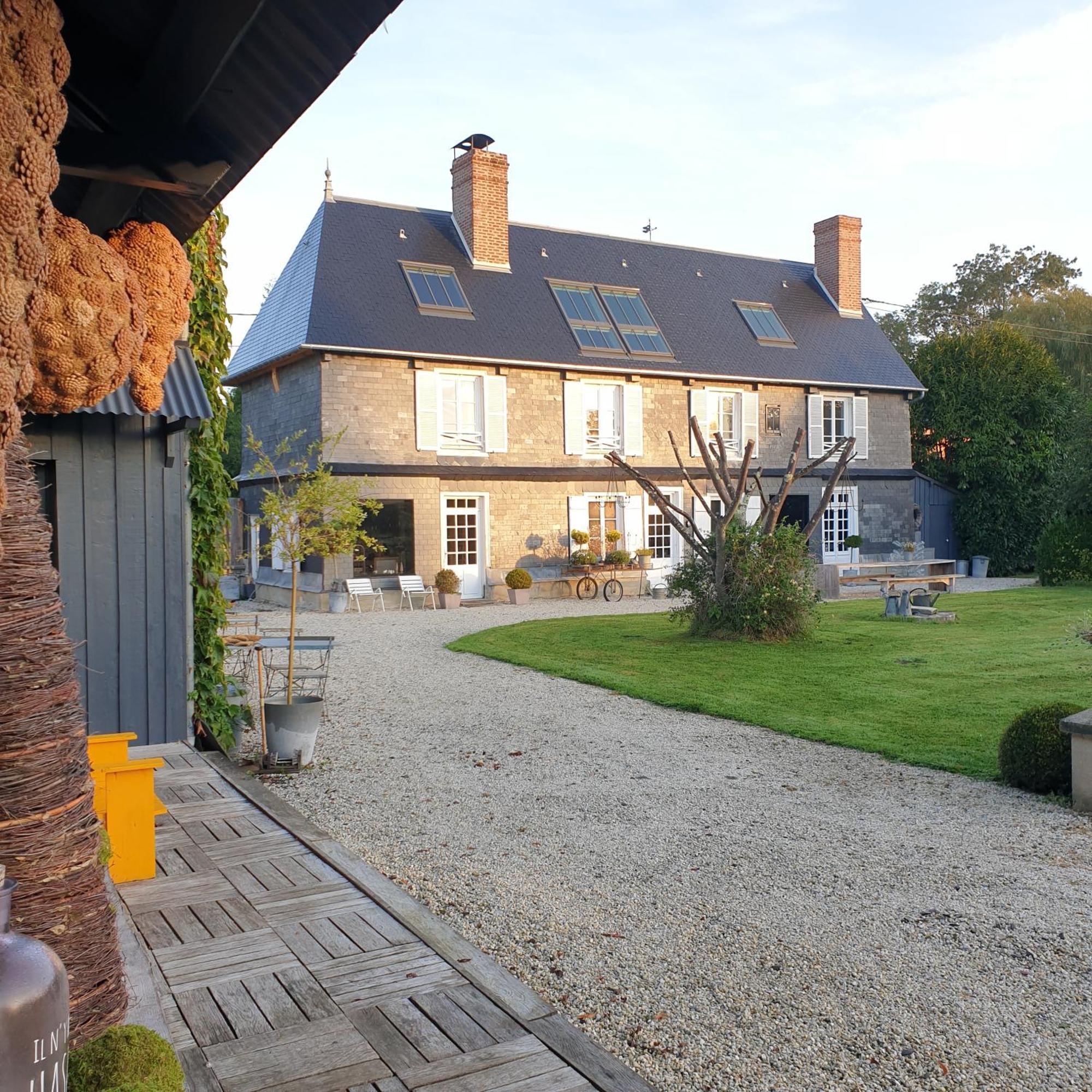 Bed and Breakfast Par Hasard Ou Pas Saint-Martin-aux-Chartrains Exterior foto